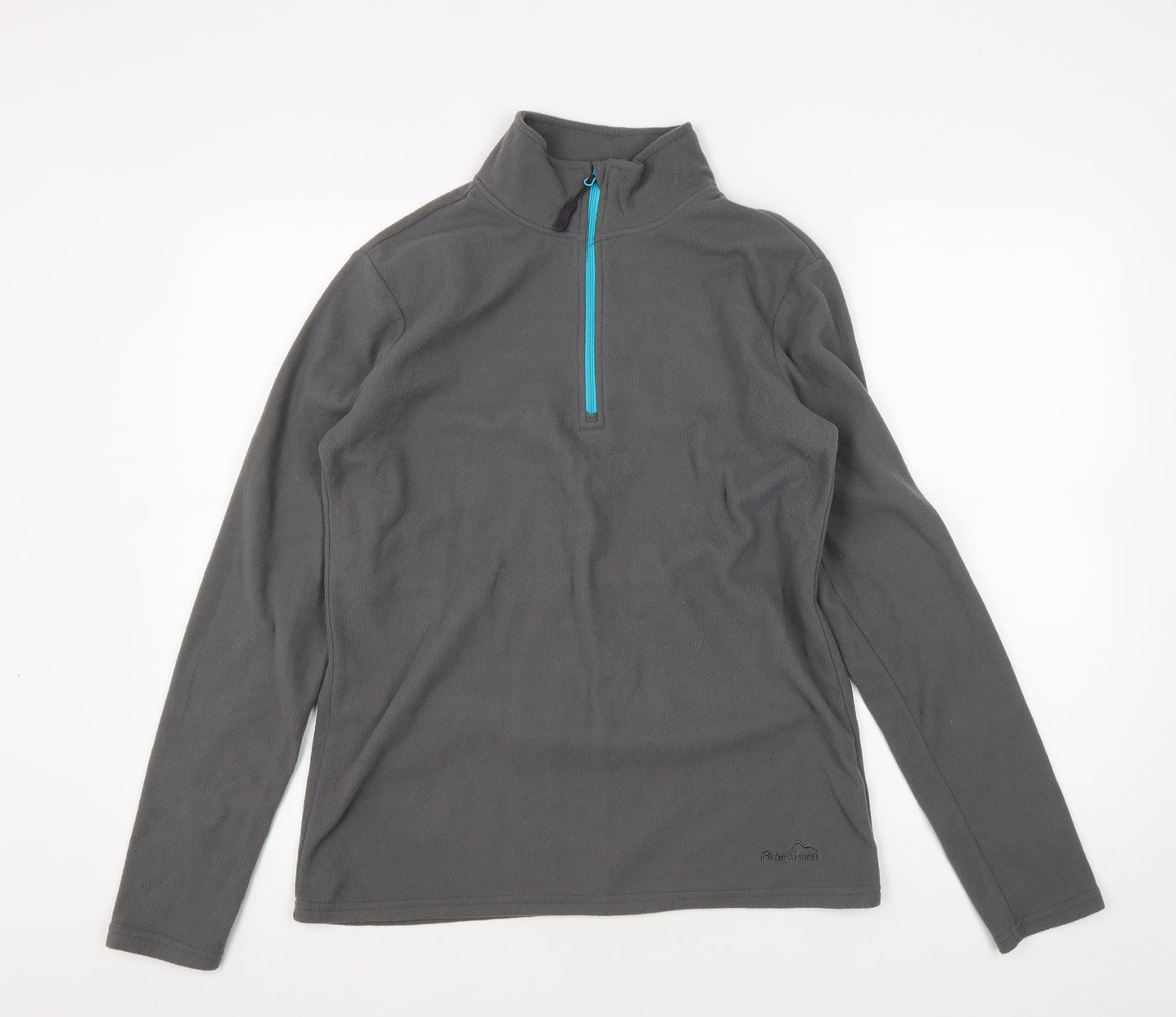 Peter Storm Women Grey 1/4 Zip Pullover Sweatshirt Size 14
