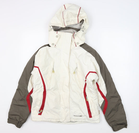 Trespass Women's White Ski Jacket S