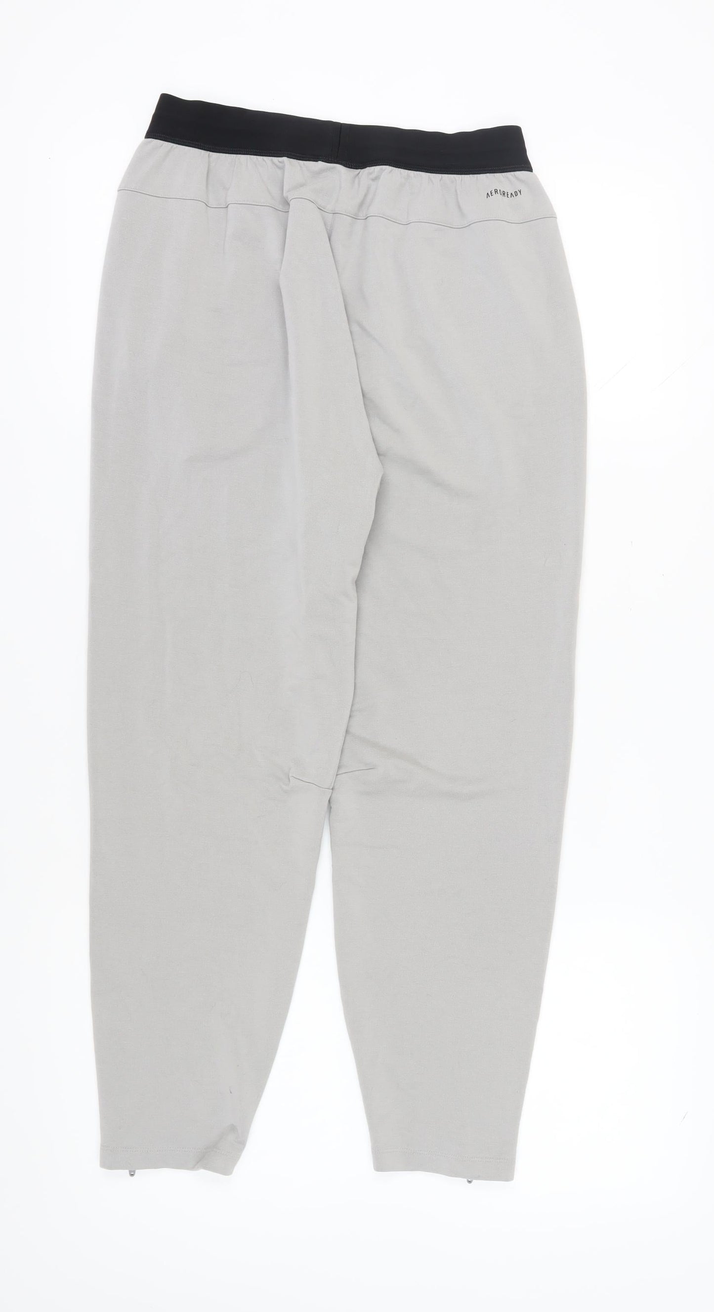 Adidas Men's Grey Jogger Trousers M