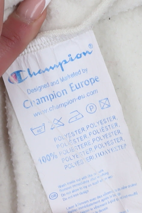 Champion Women's Ivory Pullover Sweatshirt Size L