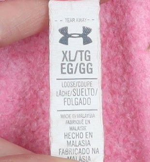 Under Armour Women's Pink XL Pullover Hoodie