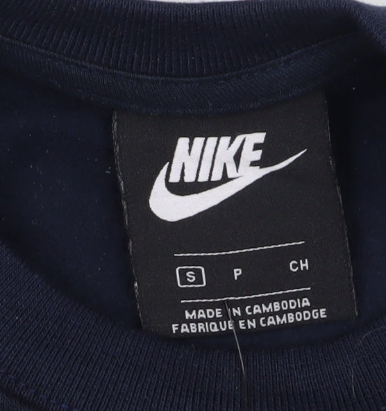 Nike Men's Blue Pullover Sweatshirt S