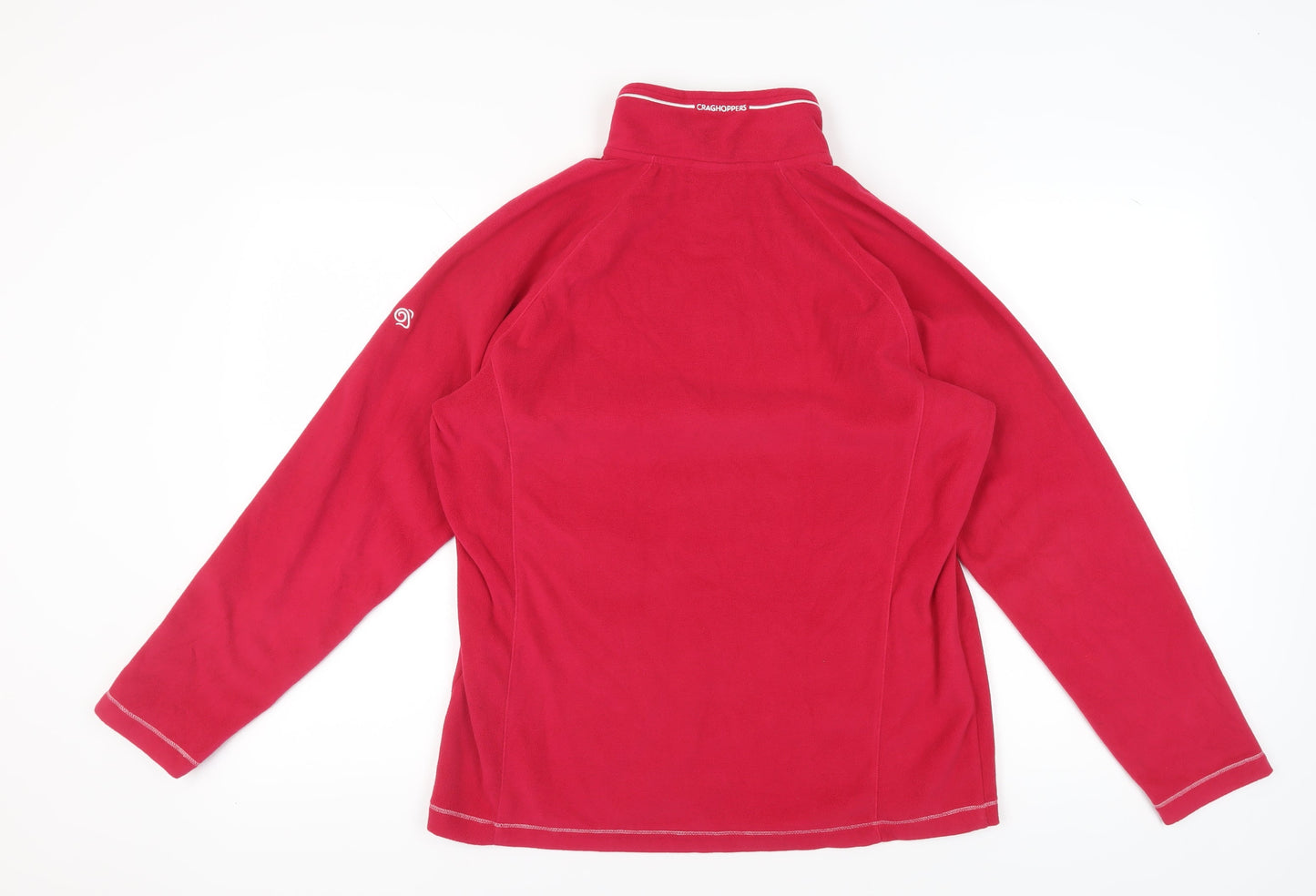 Craghoppers Women's Red Fleece Pullover Size 14