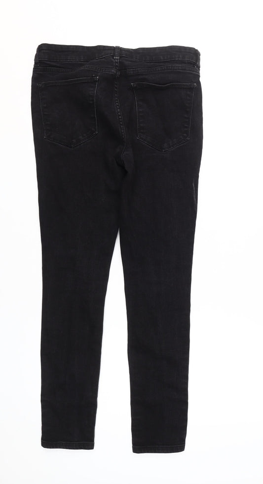 V by Very Women's Black Skinny Jeans, Size 34, Slim Fit