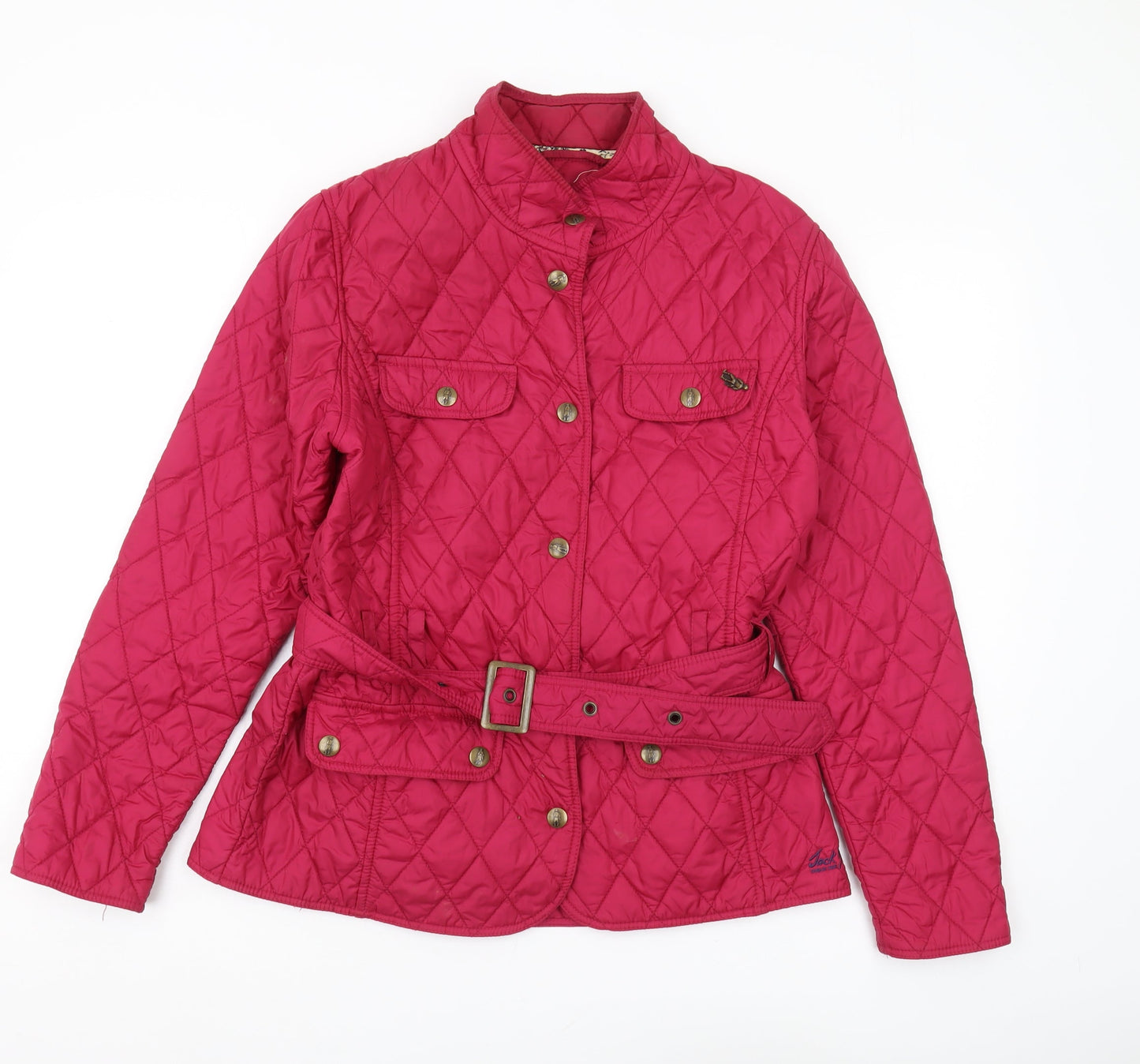 Jack Murphy Women's Red Quilted Jacket Size 12