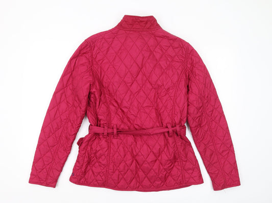 Jack Murphy Women's Red Quilted Jacket Size 12