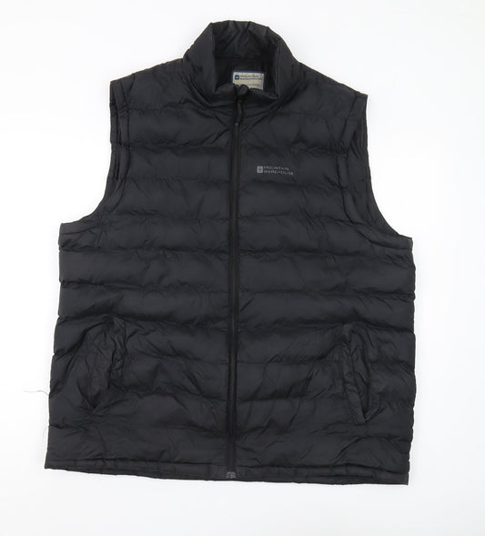 Mountain Warehouse Men's Black XL Puffer Waistcoat