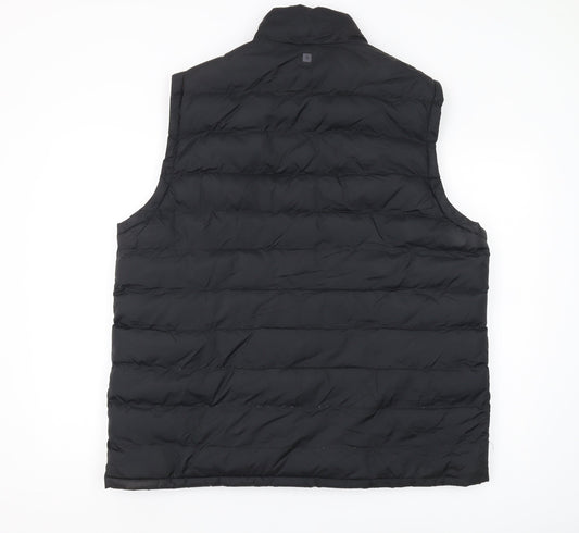 Mountain Warehouse Men's Black XL Puffer Waistcoat