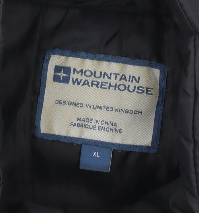 Mountain Warehouse Men's Black XL Puffer Waistcoat
