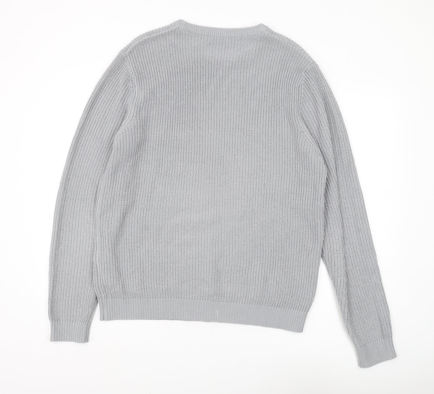 Jack & Jones Men's Grey XL Crew Neck Pullover Jumper