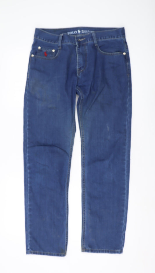 Polo Ralph Lauren Men's Blue Straight Jeans 33