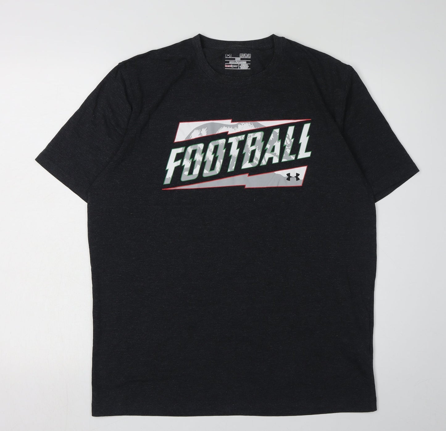 Under Armour Men's Black Sports T-Shirt, Size M