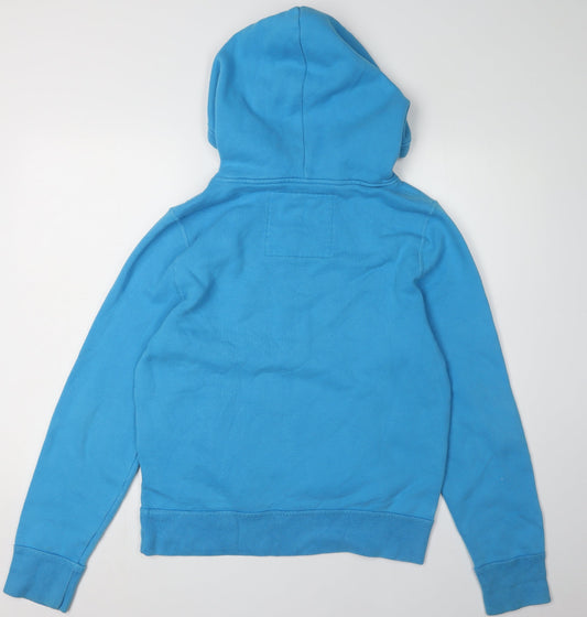 Hollister Blue Medium Unisex Pullover Hoodie