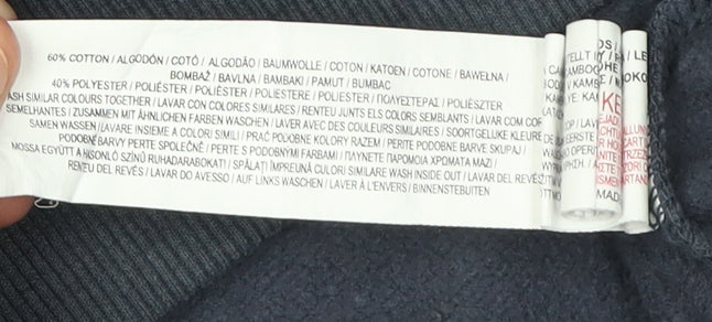 Brand and care label for Pineapple girls’ black hoodie 11-12 years with logo design
