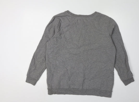 Calvin Klein Men's Grey Pullover Sweatshirt M