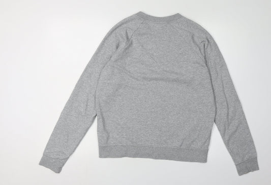 Nike Unisex Grey Pullover Sweatshirt S