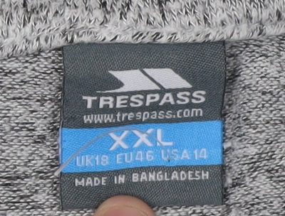 Trespass Women's Grey Knit 2XL Pullover Sweatshirt
