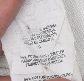 Champion Men's White Large Logo Hoodie