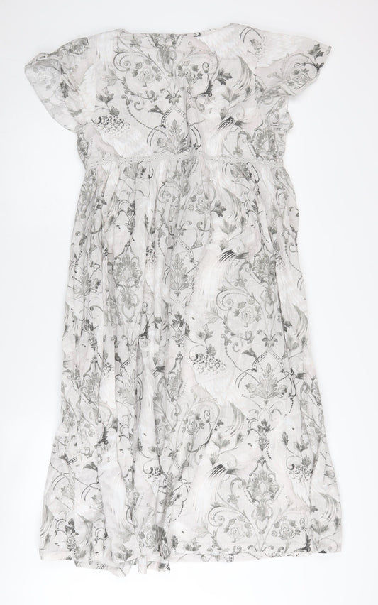 Laura Ashley Women's Multicoloured Floral Dress Size 12