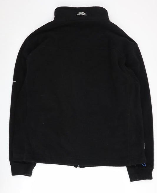 Trespass Men's Black 3XL Fleece Jacket, Full Zip Outdoor