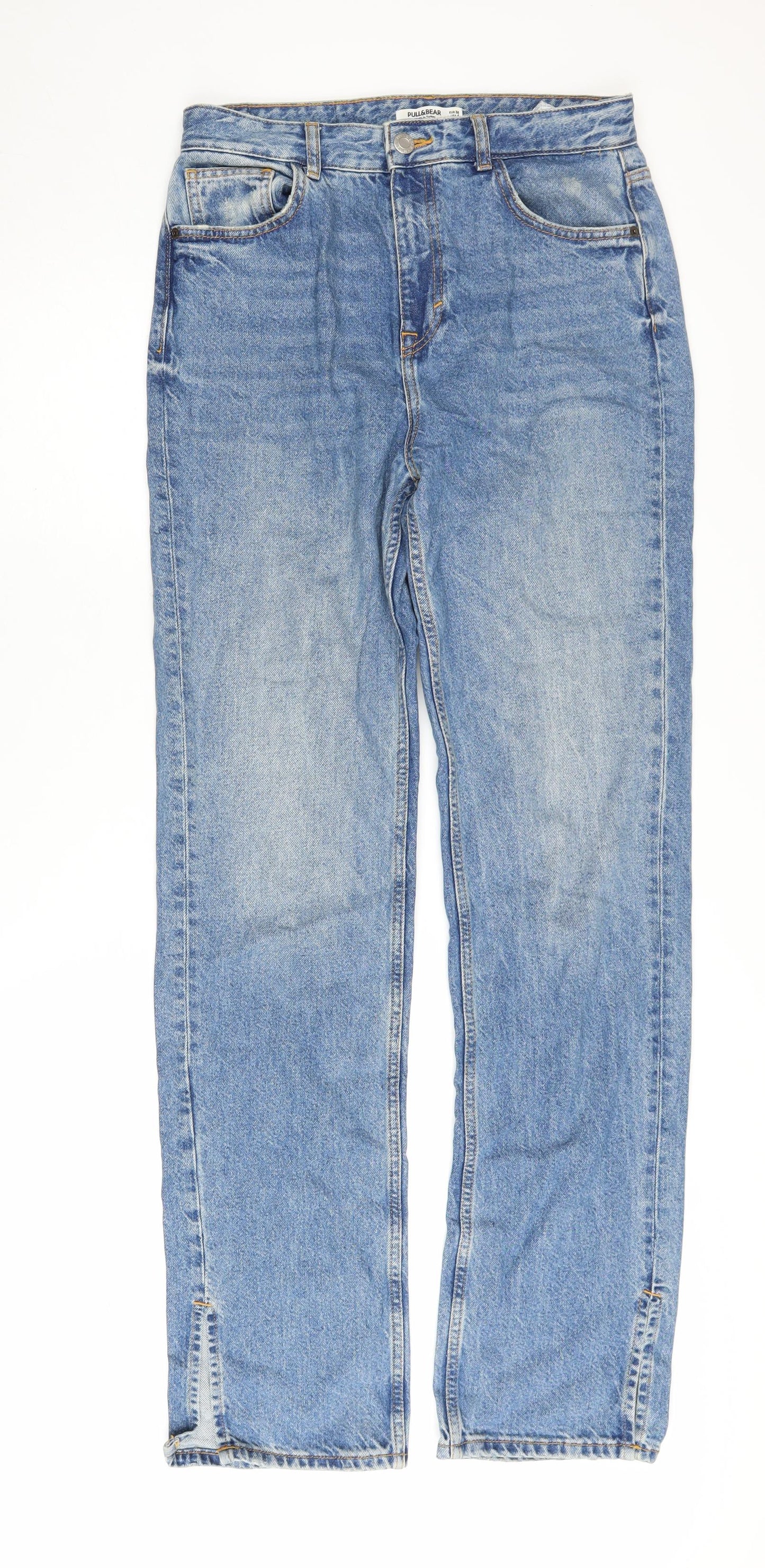 Pull&Bear Women's Blue Straight Jeans Size 10