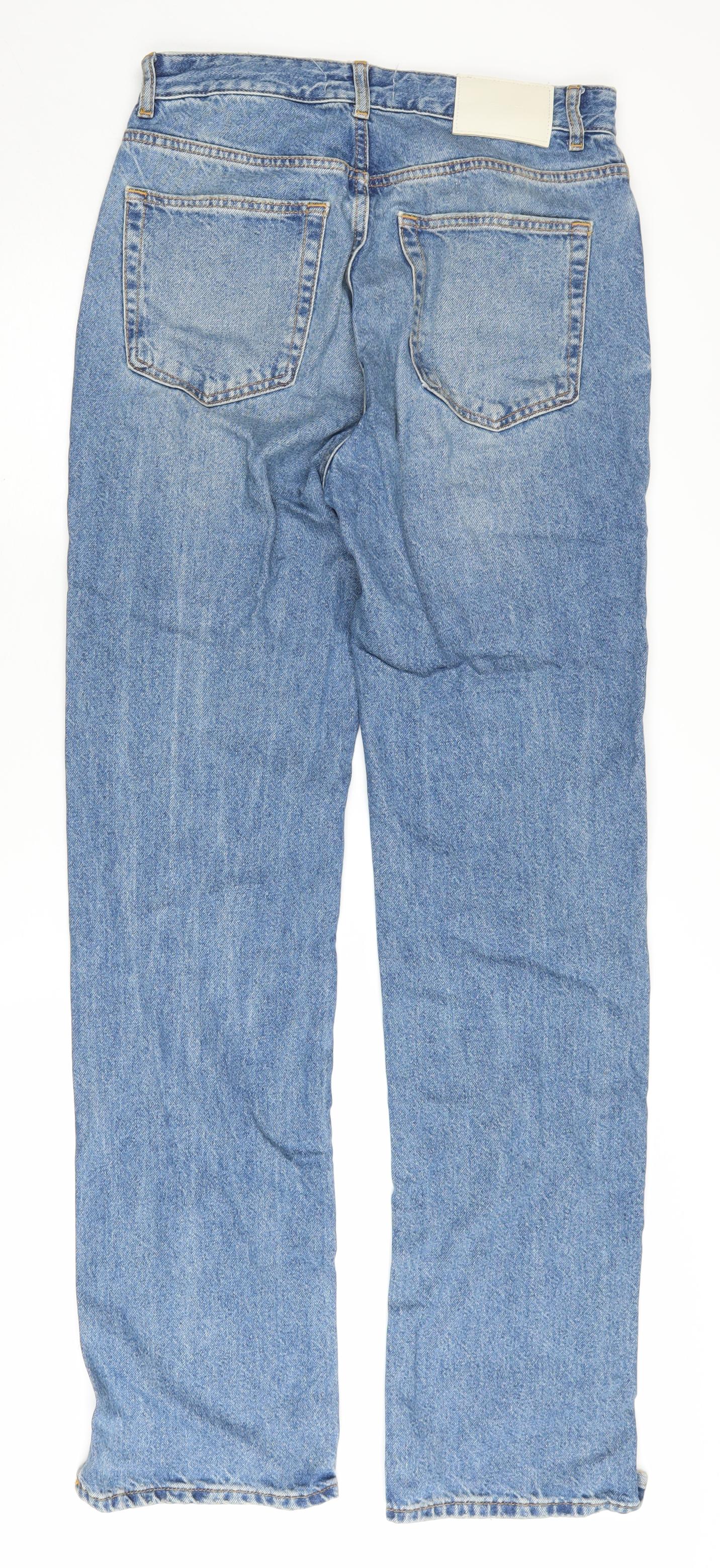 Pull&Bear Women's Blue Straight Jeans Size 10