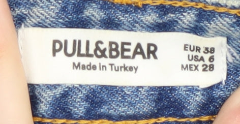 Pull&Bear Women's Blue Straight Jeans Size 10