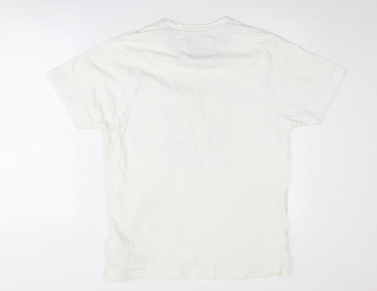 Tog Twenty Four Men's White Cotton Nature T-Shirt L