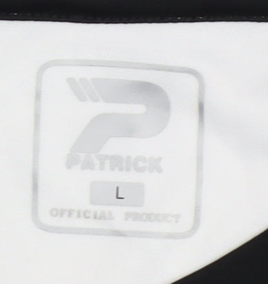 Patrick Men's White Football Jersey, Large