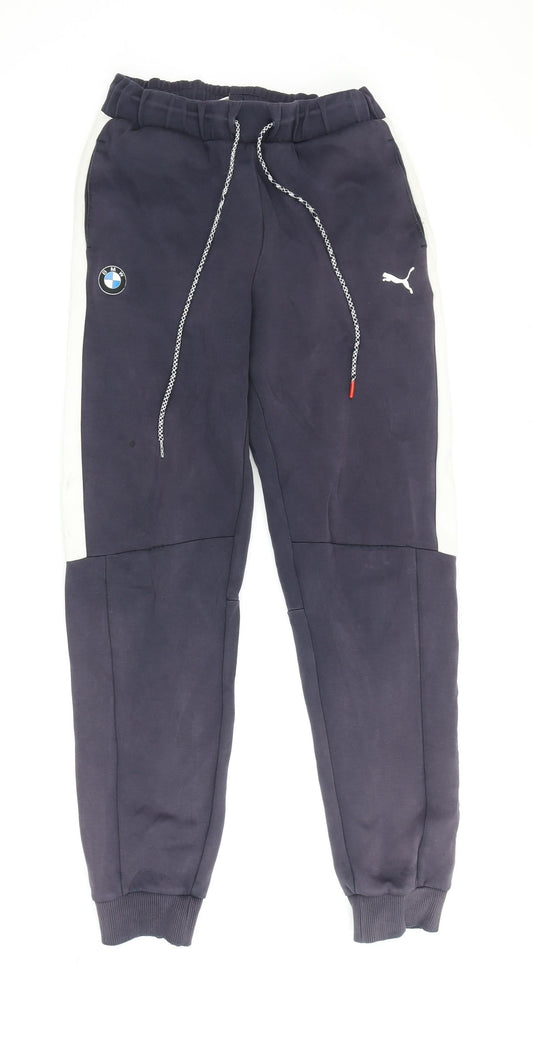 Additional front view of Puma Men's Black BMW Motorsport Joggers S