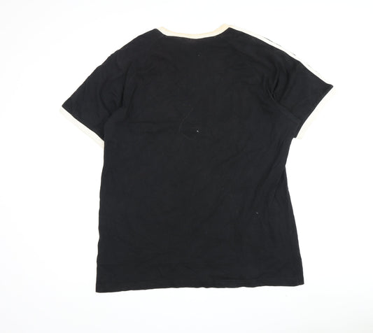 Adidas Men's Black XL Sports T-Shirt, Logo, Jersey, Gym