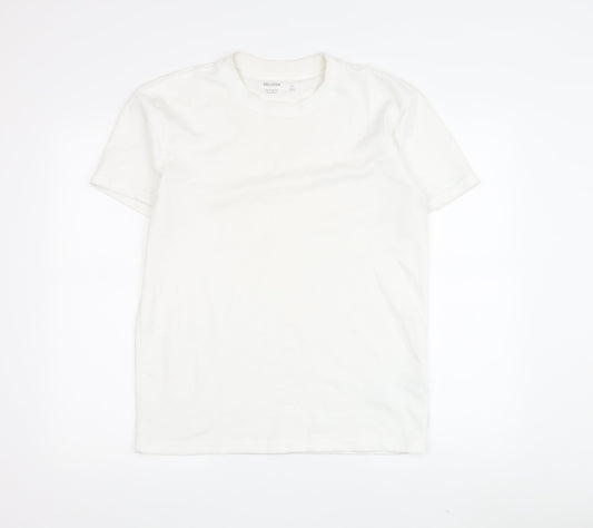 Hollister Men's White XS Relaxed Fit T-Shirt