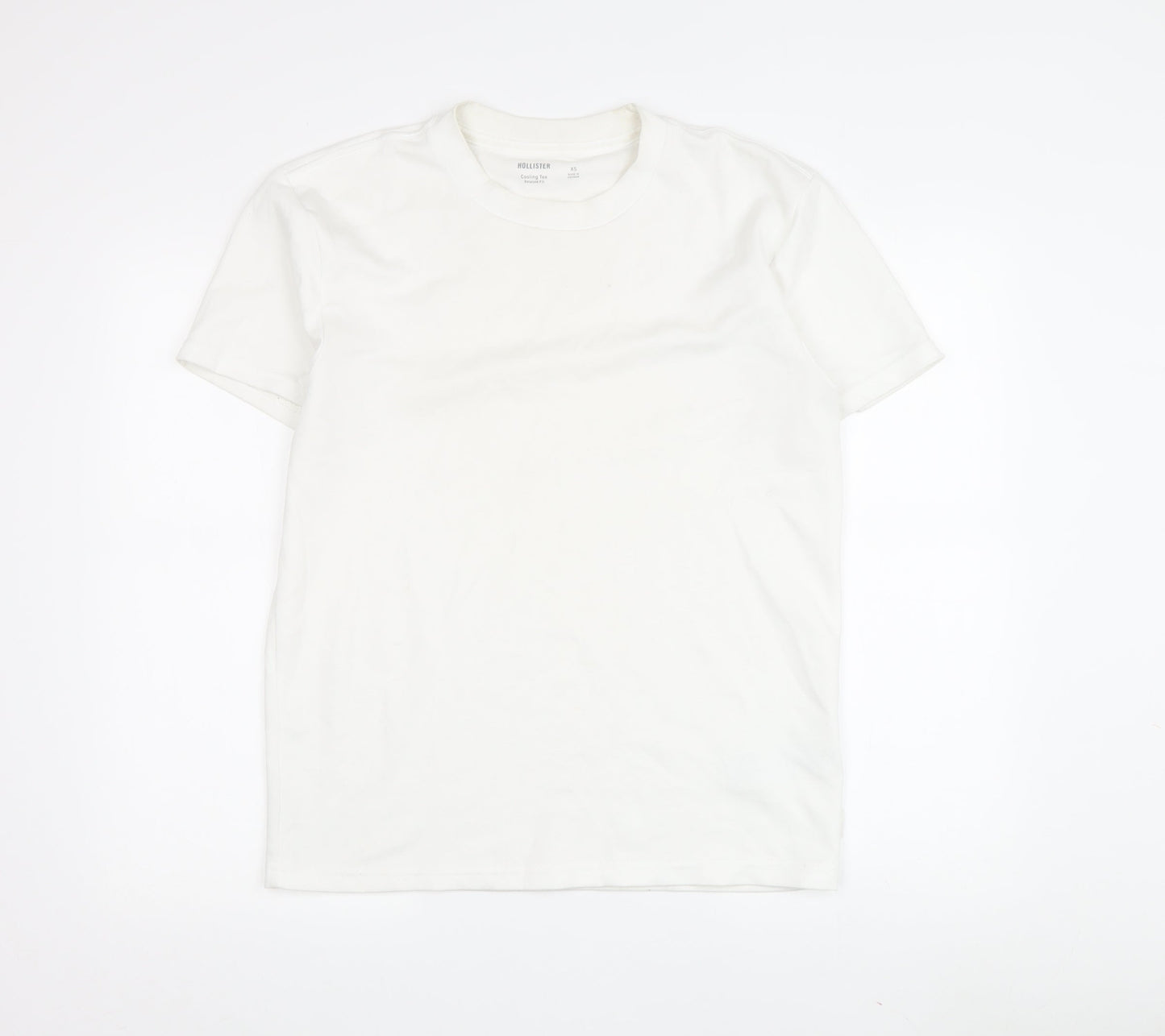 Hollister Men's White XS Relaxed Fit T-Shirt