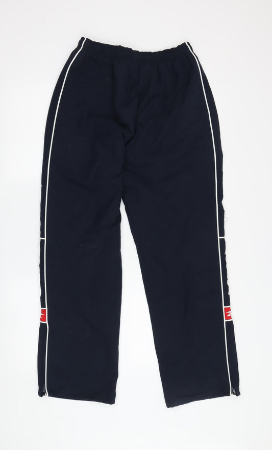 Reebok Boys Black Track Pants JXL Elastic Waist Sports