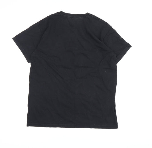 Jurassic Park Black T-Shirt Men Teens Unisex Size 13