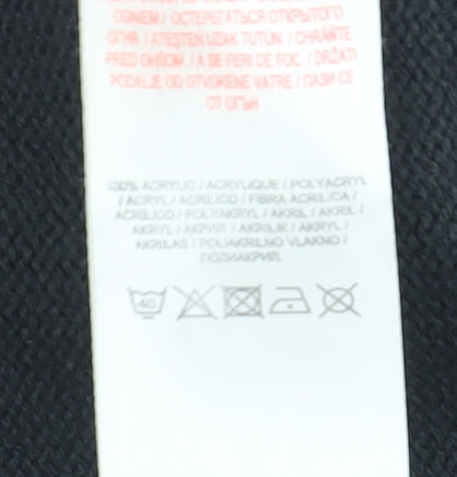 Brand and care label for Kensington Dockside Black Striped jumper L