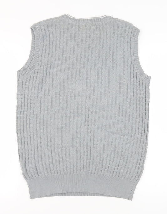 Slazenger Women's Grey V-Neck Vest Size 16