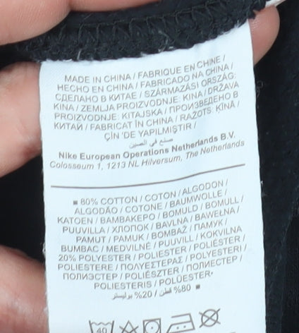 Nike Men's Black Pullover Sweatshirt Large