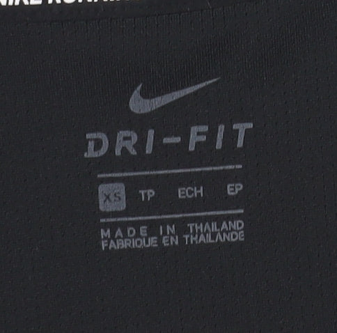 Nike Men's Black Athletic Pullover XS Lightweight Top