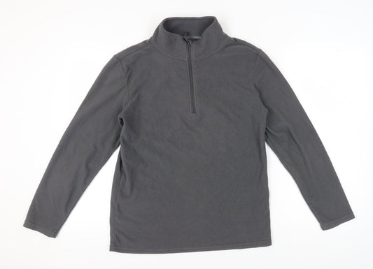 Peter Storm Men's Grey XS Fleece 1/4 Zip Sweatshirt