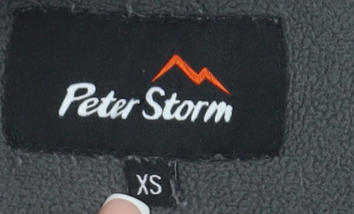 Peter Storm Men's Grey XS Fleece 1/4 Zip Sweatshirt