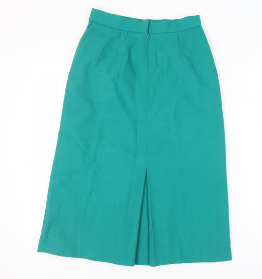 Jacques Vert Women's Green Long Pencil Skirt, Size 14