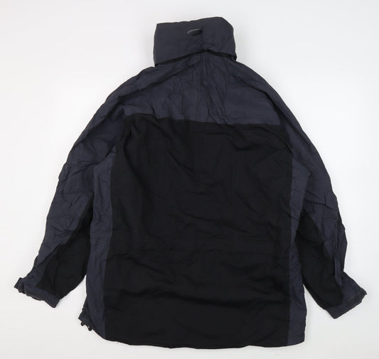 Mountainlife Men's L Black 3-in-1 Hooded Jacket