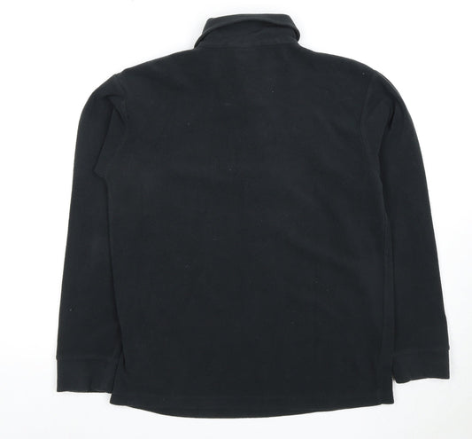 Trespass Men's Black Fleece Pullover S