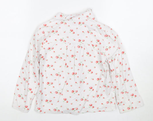 Cath Kidston Floral Girls Button-Up Shirt, Multicoloured, 7-8 Years