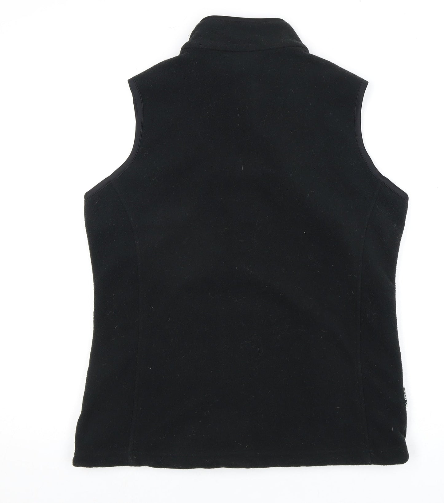 Trespass Women's Black Fleece Waistcoat, M, Full Zip