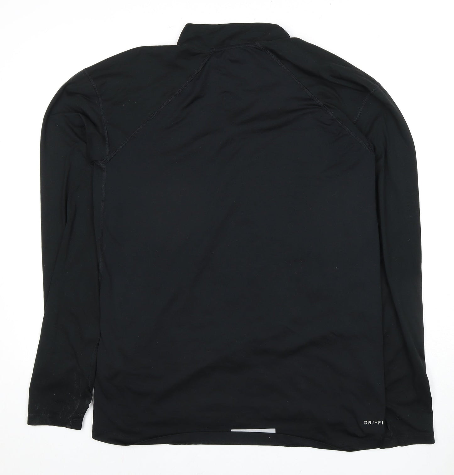 Nike Men's Black Running Top, M, Athletic Style