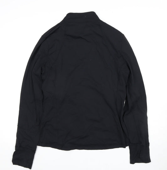 USA PRO Women's Black Full Zip Sweatshirt Size 16