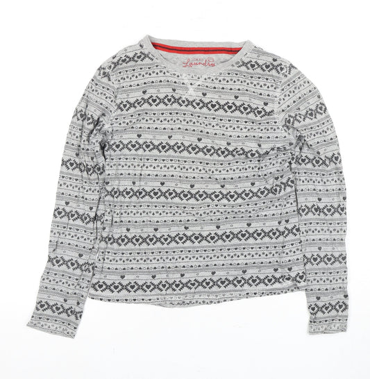 Tokyo Laundry Women’s Grey Geometric T-Shirt, Size S