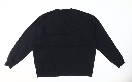 Nike Men's Black XL Pullover Sweatshirt Logo